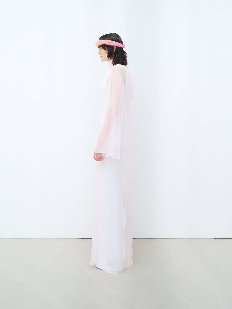 Long chiffon shirt