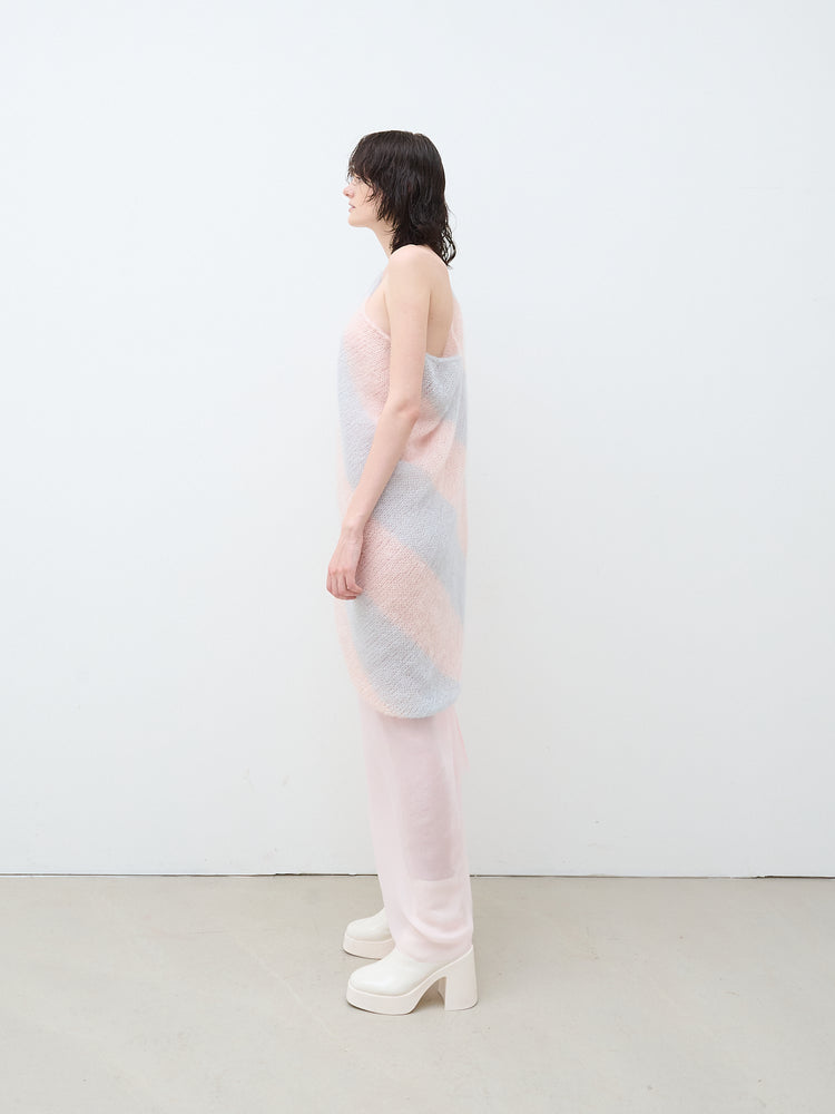 One shoulder knitted top