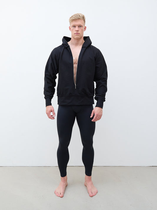 Half-zip hoodie