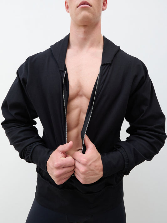 Half-zip hoodie